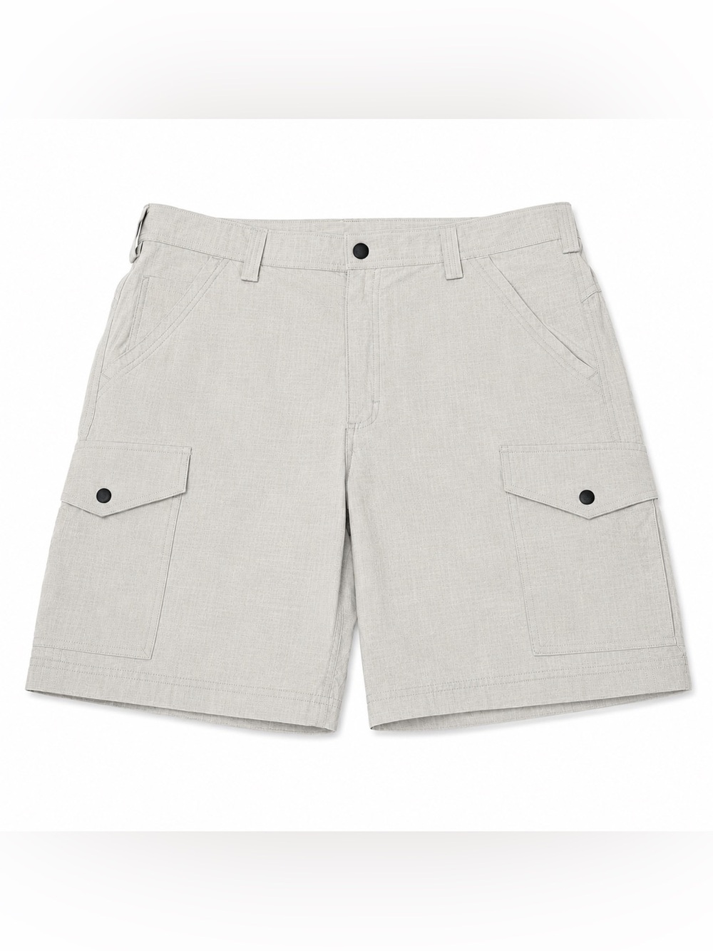 Duluth Trading Co Ripstop Cargo Utility Shorts Men’s 38 stone Outdoor Hiking